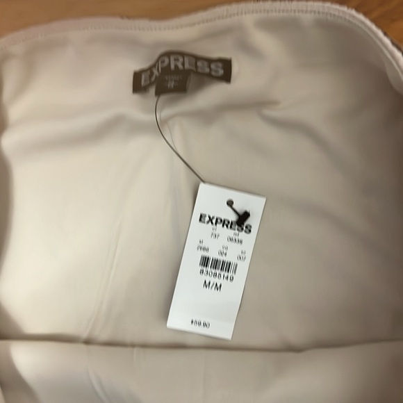 Express BNWT Casual Aztec sequin mini skirt, Sz m - Picture 3 of 4